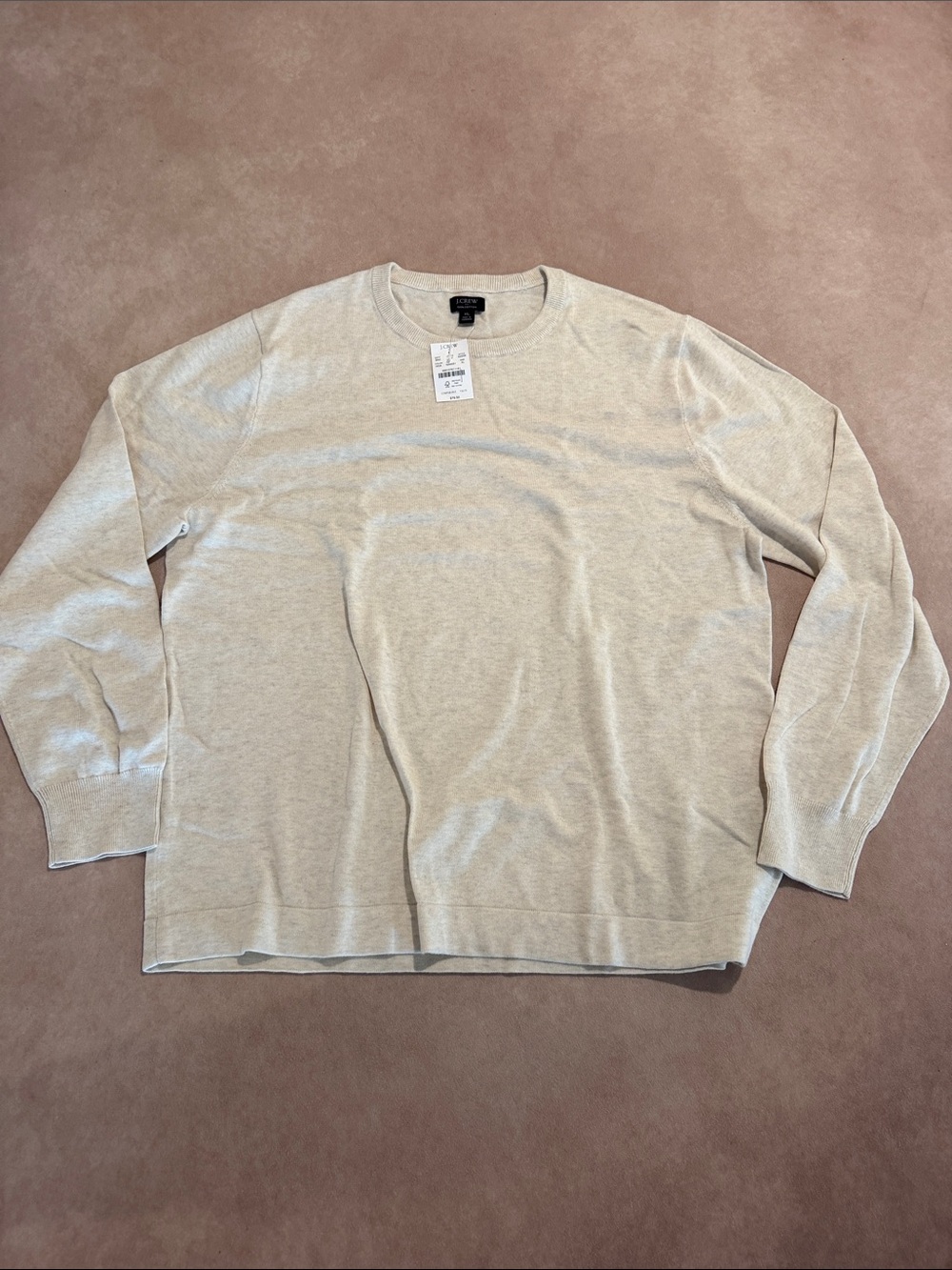 J. Crew Factory Cotton crewneck sweater-tee • size XL • NWT • AZ229